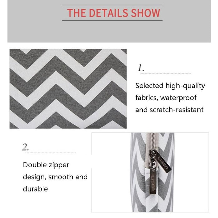 Lisen Ls 525 Wavy Pattern Notebook Liner Bag Size 10 Inches