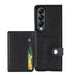 Litchi Pattern Card Holder Phone Case For Samsung Galaxy z