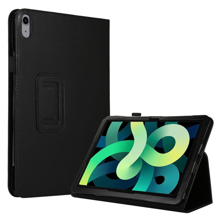 Litchi Texture Leather Smart Tablet Case With Holder