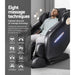 Livemor Electric Massage Chair Sl Track Full Body Air Bags