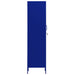 Locker Cabinet Navy Blue 35x46x180 Cm Steel Ttlxpt