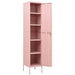 Locker Cabinet Pink 35x46x180 Cm Steel Ttlxpl
