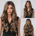 Long Curly Wavy Wig For Women Heat Resistant