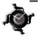 Long Haired Dachshund Vinyl Record Wall Clock