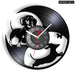 Long Haired Dachshund Vinyl Record Wall Clock