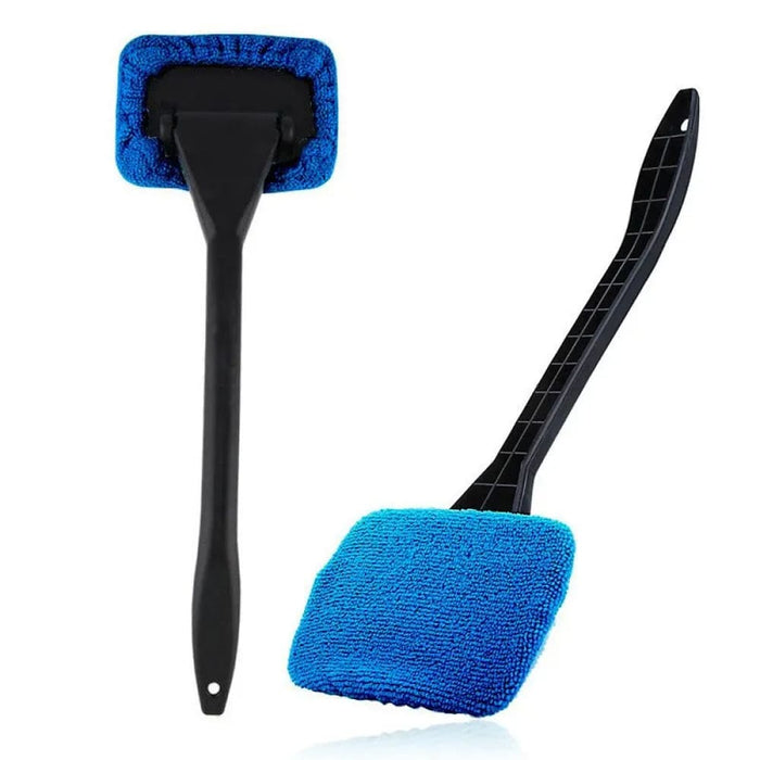 Long Handle Car Wiper Kit For Interior Windshield Cleaning