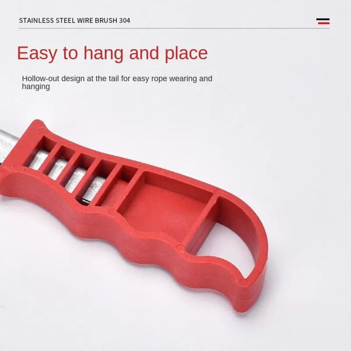 Long Handle Multi Function Wire Brush For Kitchen Grill