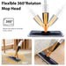 Long Handle Spray Floor Mop with Reusable Microfiber Pads