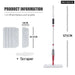 Long Handle Spray Floor Mop with Reusable Microfiber Pads