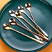 Long Handle Stainless Steel Coffee Spoon for Desserts