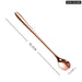 Long Handle Stainless Steel Coffee Spoon For Desserts