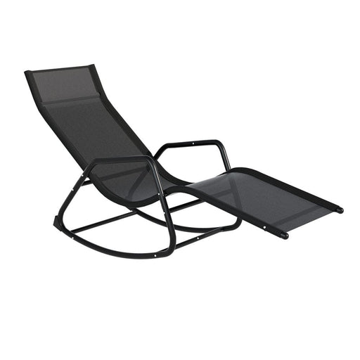 Sun Lounge Rocking Chair Outdoor Lounger Patio Furniture