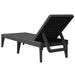 Sun Lounger Anthracite 186x60x29 Cm Pp Tlaxok
