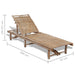 Sun Lounger Bamboo Aoakk