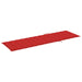 Sun Lounger Cushion Red 200x70x3 Cm Fabric Toaxxa