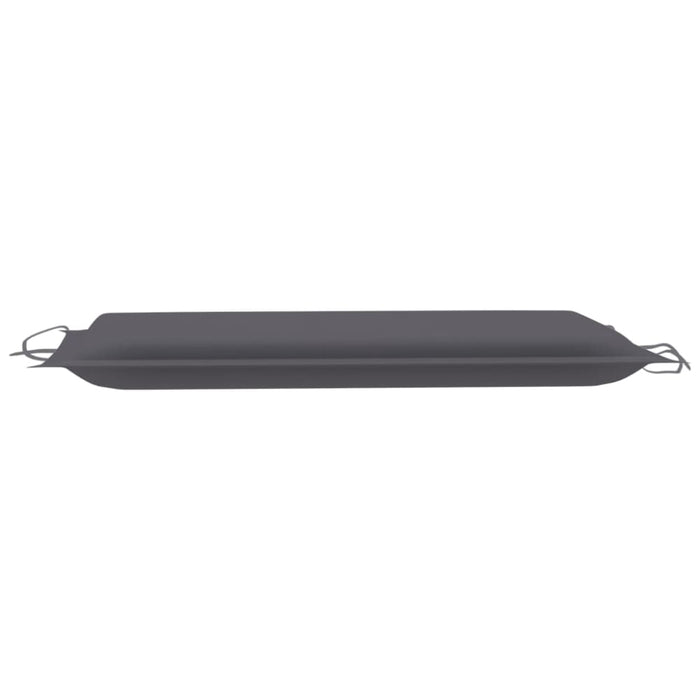 Sun Lounger Cushion Anthracite 186x58x3 Cm Toaopn