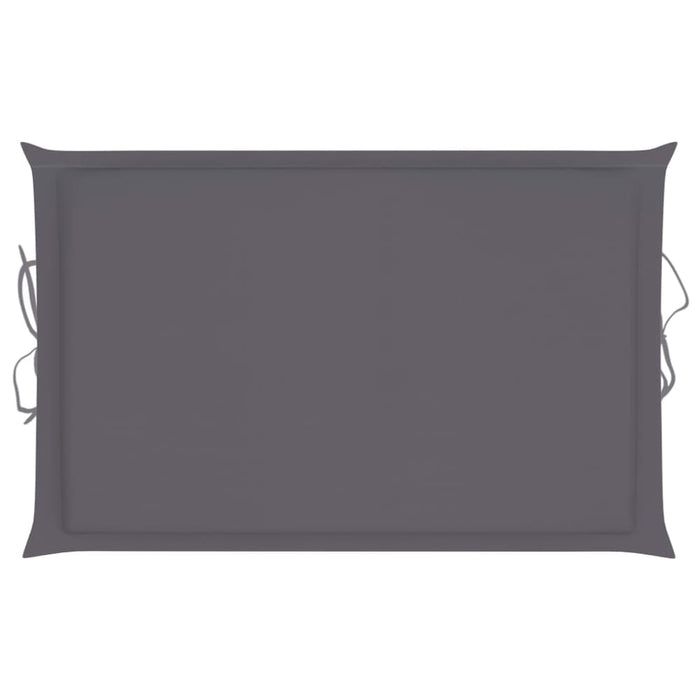 Sun Lounger Cushion Anthracite 186x58x3 Cm Toaopn