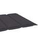 Nz Local Stock- Sun Lounger Cushion Anthracite 200x50x3 Cm
