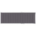 Sun Lounger Cushion Anthracite 200x60x3 Cm Fabric Toaxbt