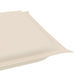 Sun Lounger Cushion Cream 186x58x3 Cm Toaolb