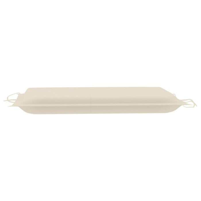 Sun Lounger Cushion Cream 186x58x3 Cm Toaolb