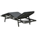 Sun Lounger with Cushion Poly Rattan Grey Anoai