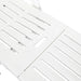 Sun Lounger with Footrest Plastic White Atpnl