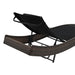 Sun Lounger with Pillow Poly Rattan Brown Aaiol
