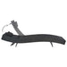 Sun Lounger Poly Rattan And Textilene Black Aankl