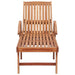 Sun Lounger Solid Teak Wood Anbop