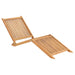 Sun Lounger Solid Teak Wood Tolopx