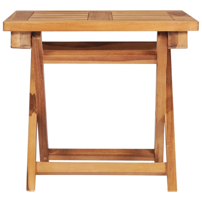 Sun Lounger with Table Solid Teak Wood Anboi