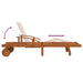 Sun Loungers 2 Pcs Solid Wood Acacia Tobakli
