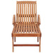 Sun Loungers 2 Pcs With Table And Cushion Solid Teak Wood
