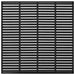 Louver Fence Wpc 180x180 Cm Black Tonobn