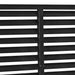 Louver Fence Wpc 180x180 Cm Black Tonobn