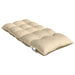 Lowback Chair Cushions 4 Pcs Beige Oxford Fabric Tiilno