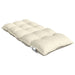 Lowback Chair Cushions 4 Pcs Cream Oxford Fabric Tiilin