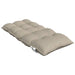 Lowback Chair Cushions 4 Pcs Taupe Oxford Fabric Tiilkl