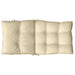 Lowback Chair Cushions 6 Pcs Beige Oxford Fabric Tiilnx