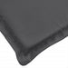 Lowback Chair Cushions 6 Pcs Melange Anthracite 100x50x4 Cm