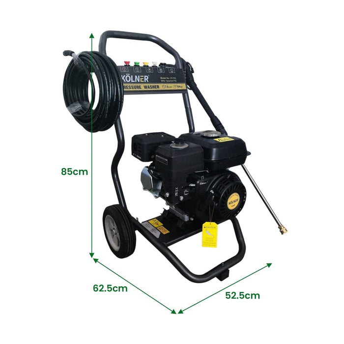 Lt-712 7hp 2200psi Petrol Engine High Pressure Washer 7.5lpm