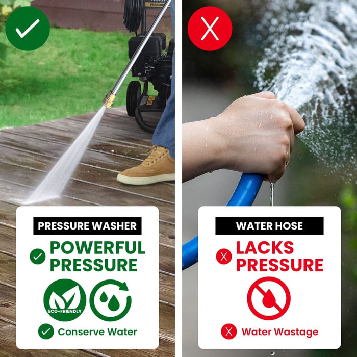 Lt-712 7hp 2200psi Petrol Engine High Pressure Washer 7.5lpm