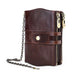 Lt3539 Cowhide Leather Zipper Buckle Anti-magnetic Rfid