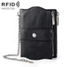 Lt3539 Cowhide Leather Zipper Buckle Anti-magnetic Rfid