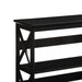 Lucas 3-tier Bookshelf - Black