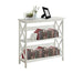 Lucas 3-tier Bookshelf - White