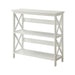 Lucas 3-tier Bookshelf - White