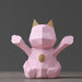 Lucky Cat Figurine Decorative Cute Piggy Bank for Children