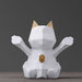 Lucky Cat Figurine Decorative Cute Piggy Bank for Children